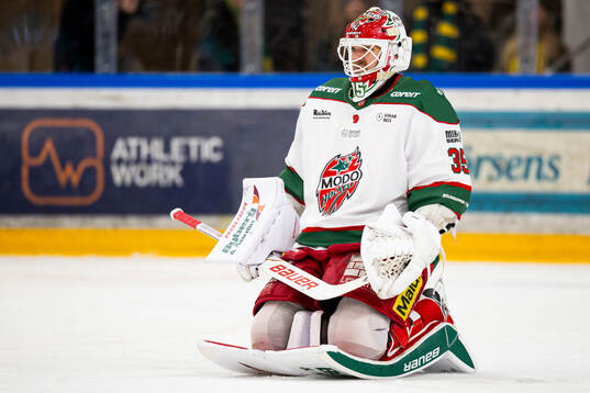 Modos målvakt Adam Werner
