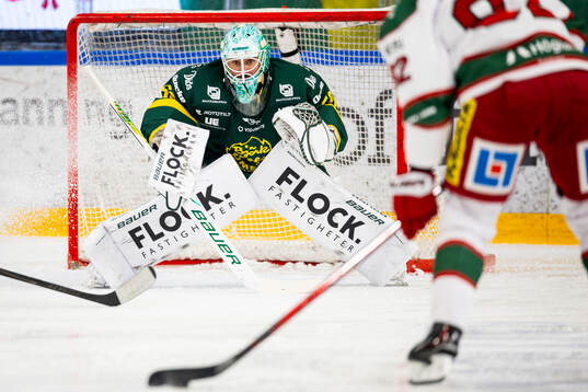 Björklövens målvakt Frans Tuohimaa