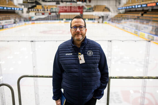 Säkerhetsdelegat från svenska hockeyförbundet Janne
