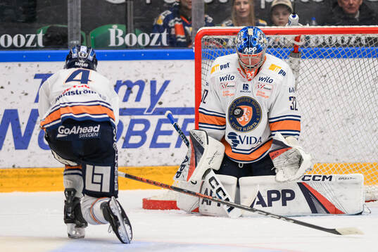 Växjös målvakt Ludvig Persson