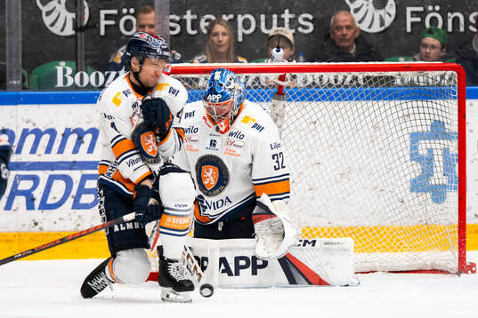 Växjös målvakt Ludvig Persson