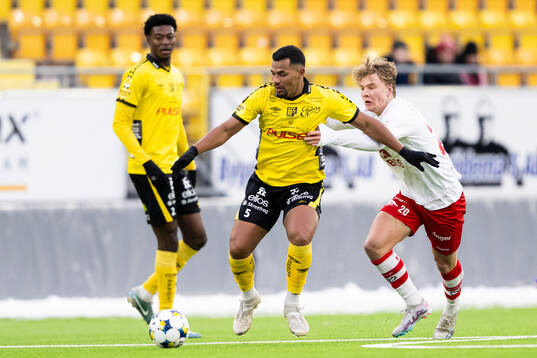 Elfsborgs Wenderson Oliveira och Fredrikstads Oskar