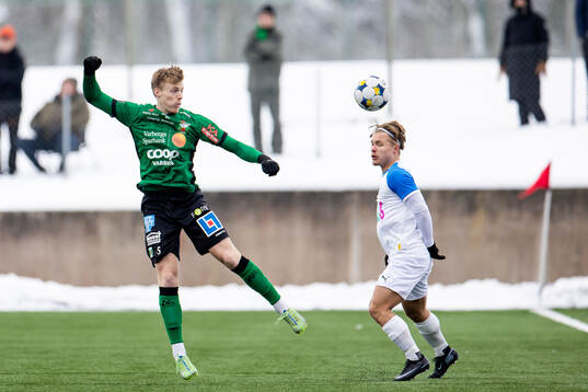 Varbergs Emil Hellman och Oddevolds Vincent Sundberg