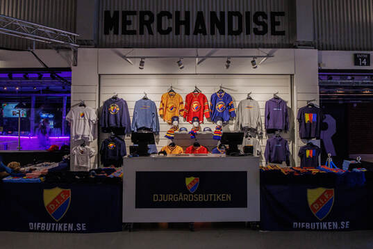 Djurgårdens souvenirshop