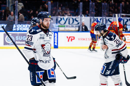 Linköpings Robin Kovacs deppar