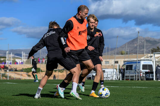 Gustav Lundgren and Henry Sletsjøe of GAIS