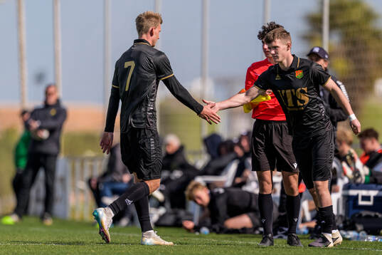 Joackim Fagerjord and Ville Hellgård Knudsen of GAIS