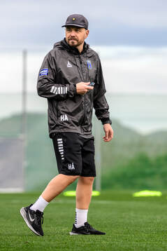 Assisterande tränare Henrik Åhnstrand