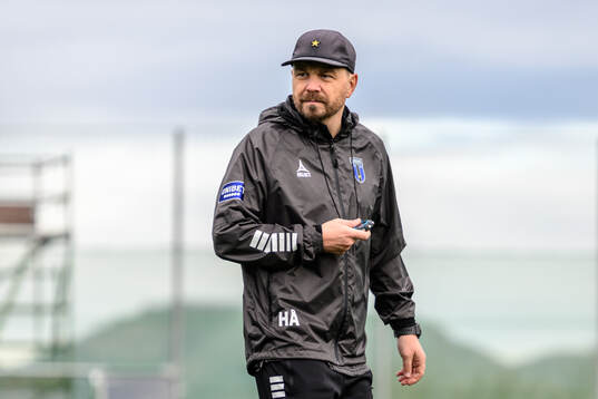 Assisterande tränare Henrik Åhnstrand