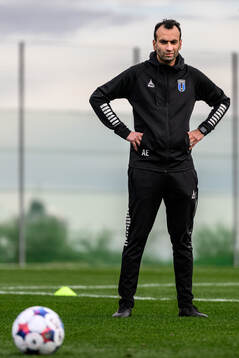 Tränare Andreas Engelmark