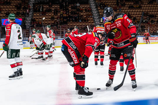 Luleås Otto Leskinen och Markus Nurmi