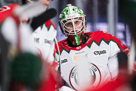 Frölundas målvakt Lars Johansson