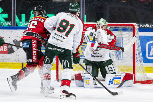 Frölundas målvakt Lars Johansson
