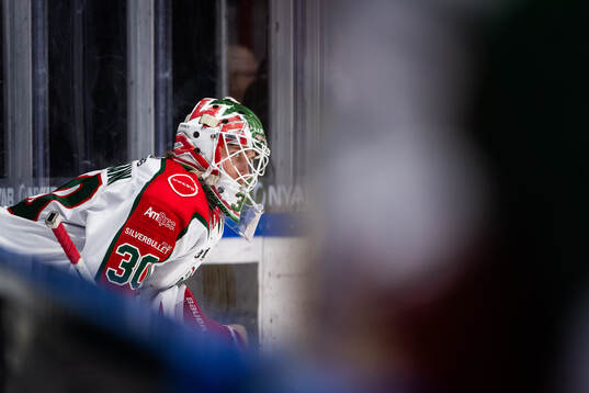 Frölundas målvakt Tobias Normann