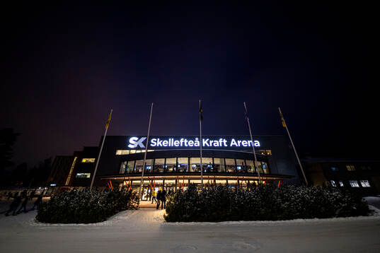 Skellefteå Kraft Arena exteriör