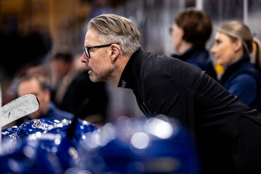Leksands tränare Johan Hedberg