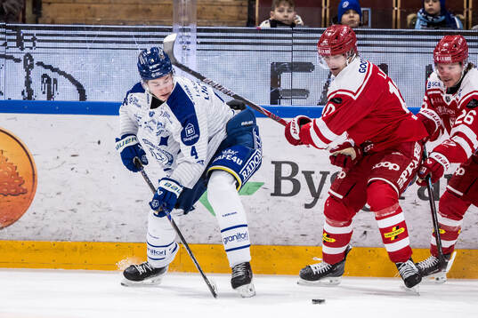 Leksands Tinus Luc Koblar och Timrås David Lilja