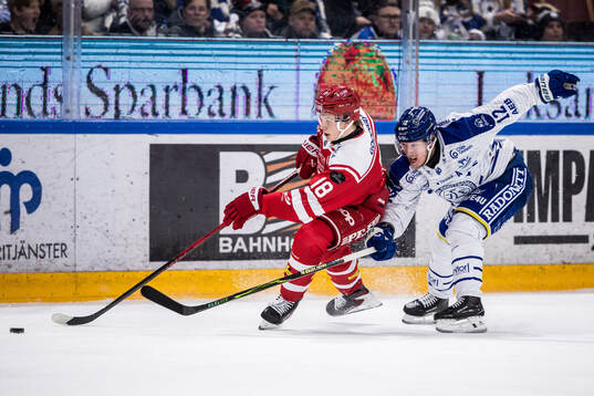 Timrås Eddie Genborg och Leksands Kalle Östman
