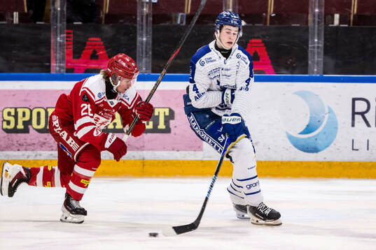 Timrå och Leksands Tinus Luc Koblar