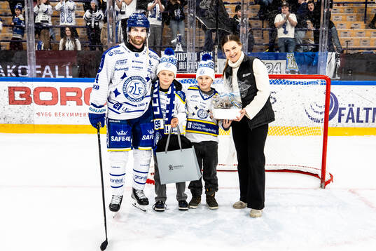 Leksands Oskar Lang utsedd till matchens lirare