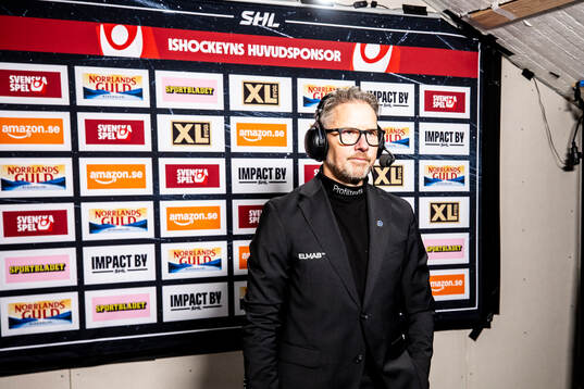Leksands tränare Johan Hedberg