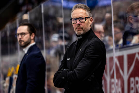 Leksands tränare Johan Hedberg