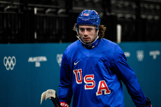 Quinn Hughes of USA