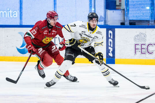 Moras Gustav Olhaver och Vimmerbys Gustaf Malmkvist
