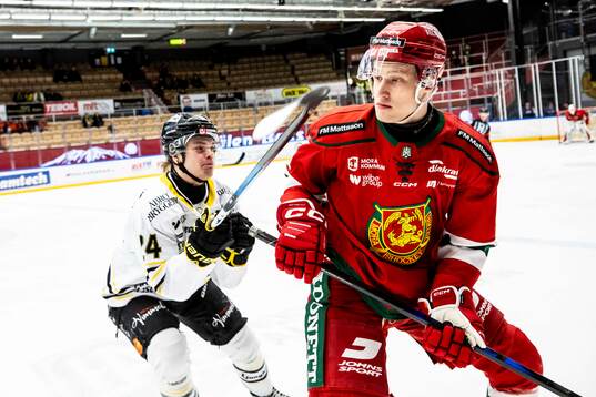 Vimmerbys Oscar Davidsson och Moras Romeo Edvardsen