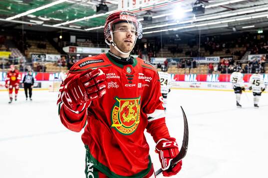 Moras Isac Jonsson jubel 1-1