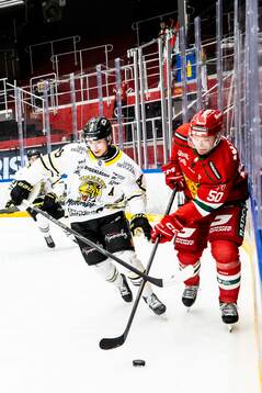 Vimmerbys Anton Carlsson och Moras Tobias Ekberg