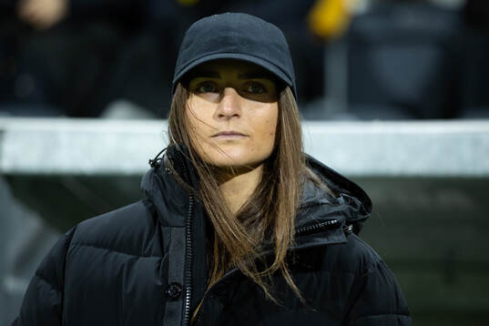 Head coach Elena Sadiku of Häcken