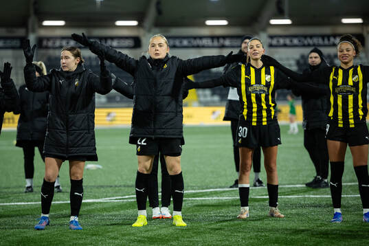 Tabby Tindell, Paulina Nyström, Helena Sampaio and Felicia