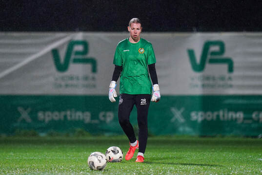 goalkeeper Melina Loeck of Hammarby