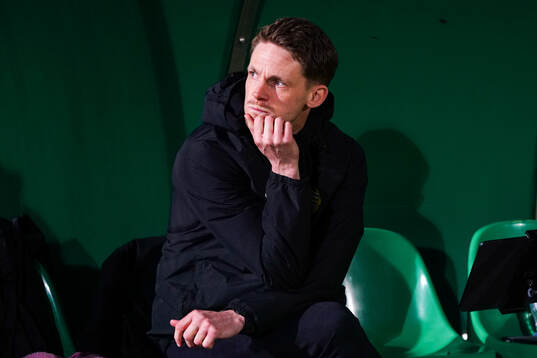 head coach William Strömberg of Hammarby