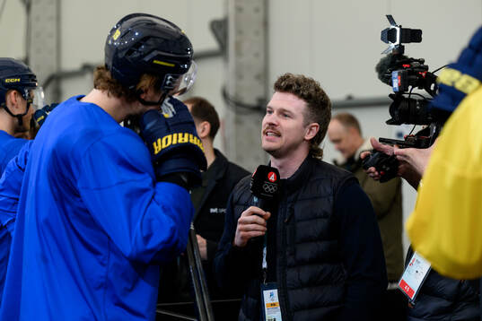 Adam Johansson of Swedish broadcaster TV4