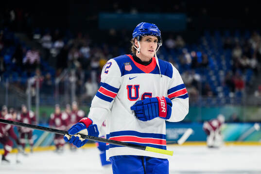 Tage Thompson of USA