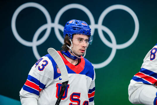 Quinn Hughes of USA