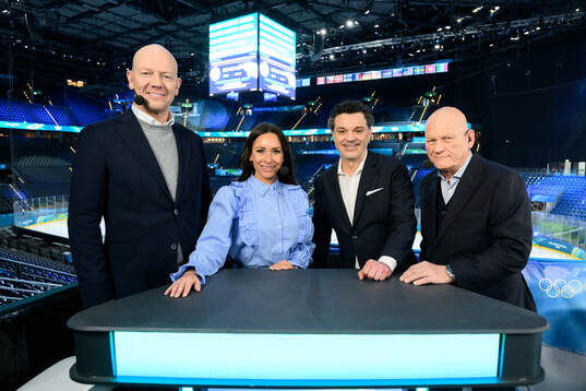 Mats Sundin, Camilla Nordlund, Tommy Åström and Håkan