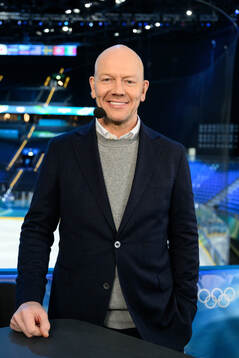 Mats Sundin in the HBO Max Studio