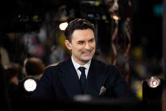 Dusan Umicevic in SVT’s studio