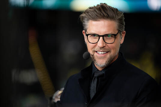 Jonas Andersson in SVT’s studio