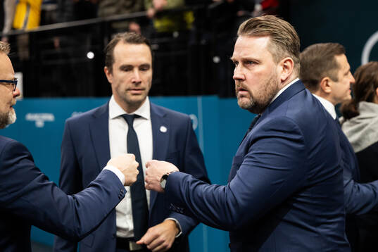 Head coach Antti Pennanen of Finland