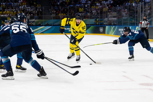 Gabriel Landeskog of Sweden as well as Rasmus Ristolainen