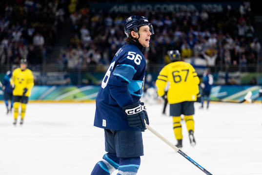 Erik Haula of Finland