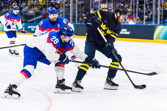 Martin Gernat of Slovakia and Alexander Wennberg  of Sweden