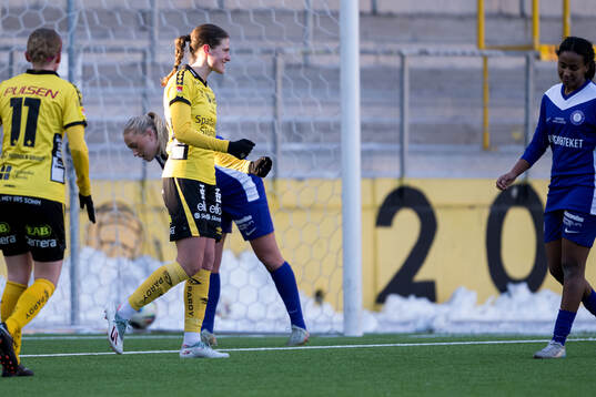 Elfsborgs Tove Lorén jublar