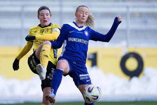 Elfsborgs Tove Lorén och Jitexs Hanna Andreasson