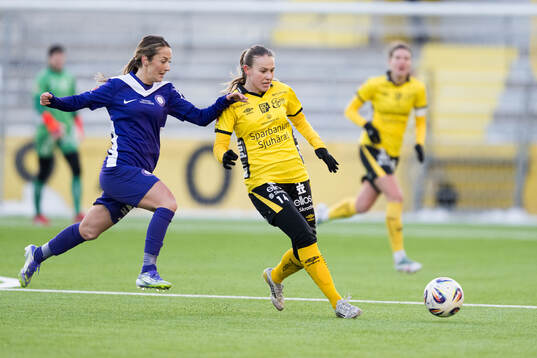 Jitexs Thea Höglund och Elfsborgs Elsa Burvall