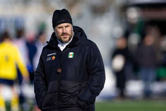 Varbergs assisterande tränare Tobias Hysén
